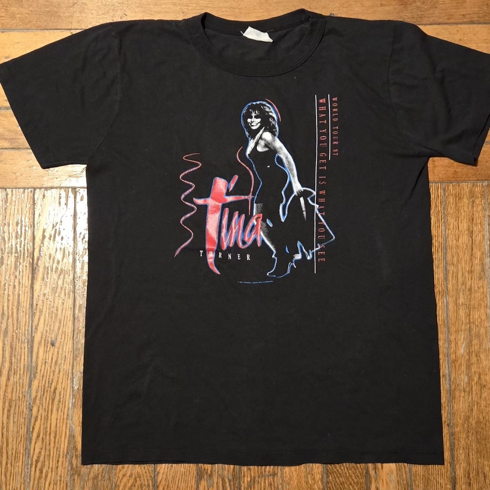 VTG Tina Turner 1987 World Tour T-shirt L